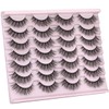 Kiromiro False Eyelashes 14mm Faux 3D Mink Lashes Natural Look