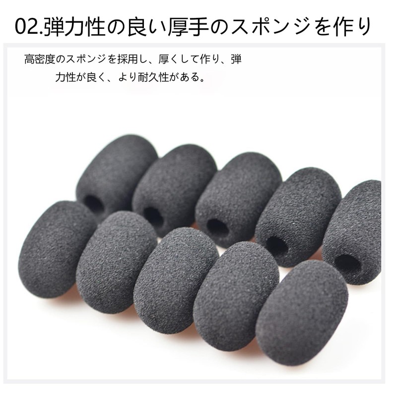 Microphone Sponge, Loudspeaker Noise Reducing Microphone Sponge, Dustproof, Windproof, Antibacterial,