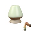 Ceramic Matcha Whisk Holder for Bamboo Chasen, Light Green Tea