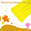 Zxiixz 100Pcs Pipe Cleaners, Pipe Cleaners Craft, Creative Craft Pipe