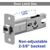 SANGRENSHEN Sliding Door Lock Pocket Door Indicator Lock Flush Handles