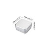 2PCS Soap Box, Aluminium Soap Cases with Drain Strainer, Bar