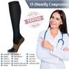 QUXIANG Copper Compression Socks Women & Men Circulation (8 Pairs)