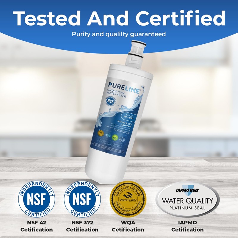 Pureline 3US-AF01 Replacement for Filtrete 3US-AF01, Under Sink Water Filter