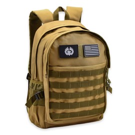 TORCH 30L Backpack Urban Tactical Outdoors MOLLE Bag for Every Day Carry fits 15” Laptop Airline Approved V2 (Desert)