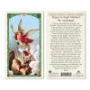 Prayer to Saint Michael the Archangel laminated prayer card
