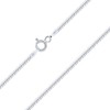 PLANETYS - Herringbone Chain 925 Sterling Silver Rhodium-Plated Chain 1.60