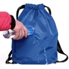 Peicees - Mochila deportiva impermeable con cordón para hombres y