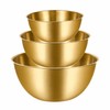 Stainless Steel Mixing Bowls Set for Kitchen Prep – 3-Piece