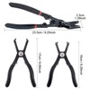 3Pcs Body Clip Removal Pliers Set, 30 Degree and 80