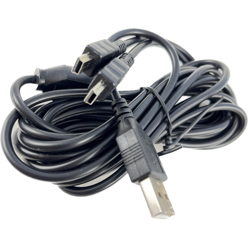 OMNIHIL 10FT-MINI-USB Splitter Cable Compatible with Ancel AD310 OBD II