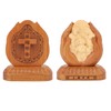 Wooden Holy Family Figurine Statue Exquisite Delicate Durable Stable Beech