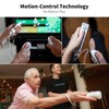 Zamia 2 Packs Upgrade Controller with Silicone Case and Wristband,Remote