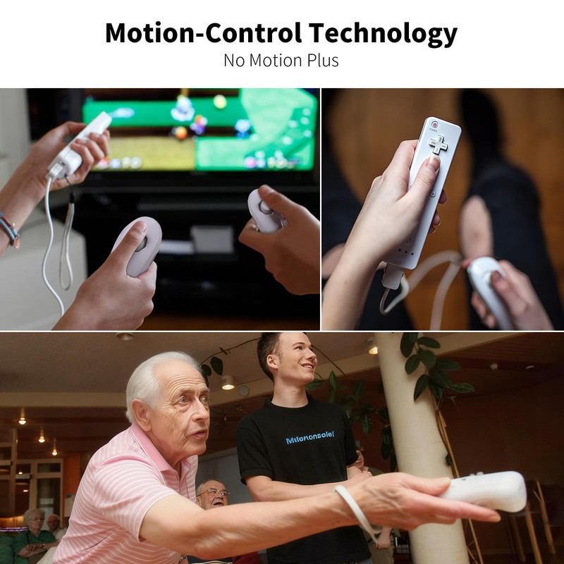 Zamia 2 Packs Upgrade Controller with Silicone Case and Wristband,Remote