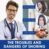 Pack of 8 Snoring Stoppers, Anti Snoring, Improve Breathing, Improve