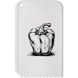 Azeeda 'Single Bell Pepper ' Plastic Ice Scraper (IC00036296)