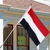 Yemen Flag 3x5 Feet for Outside - Heavy Duty Nylon,