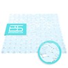 Stone-look shower mat / bath mat, 53 x 53 cm