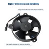 5.2" Puller Fan Replace 30103059, 12V 342 cfm Radiator Cooling