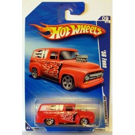 2010 Hot Wheels 107/240 56 Ford, Red 1:64