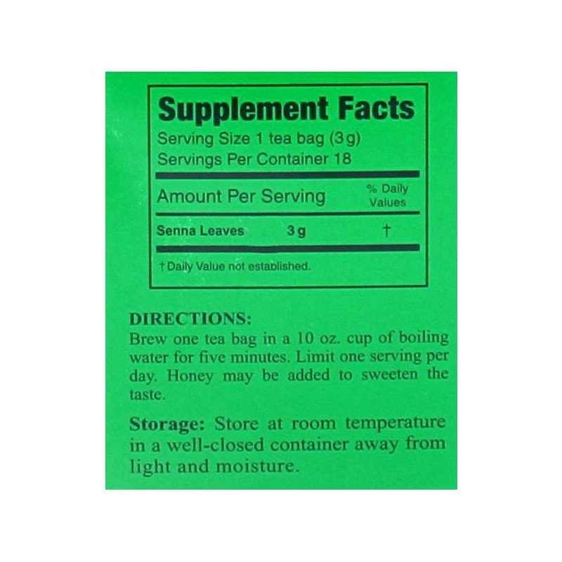 3 Ballerina Herbal Tea Extra Strength 18 Count (Pack of