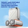 Skyworth Traveller Mini Electric Beard Shaver, Waterproof & Comfortable Double-Ring