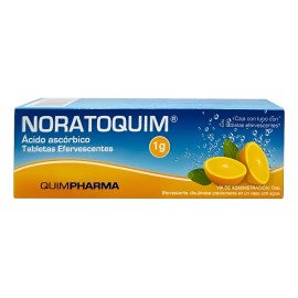 Vitamina C 1 G Noratoquim Caja 10 Tabletas Efervescentes