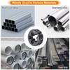 sourcing map Round Threading Die M11 x 1 Metric Thread