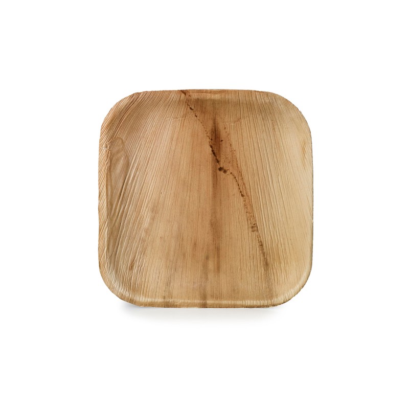 Signature Packaging - Disposable Palm Leaf Plates - Sturdy, Medium