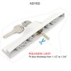 ALLYWASAI Patio Sliding Patio Door Handle Set with Mortise Lock,