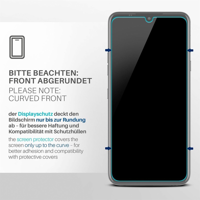 moex FlexProtect Screen Protector Compatible with LG G8X ThinQ Screen