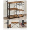 VASAGLE Baker's Rack, Microwave Stand, Kitchen Storage Rack with Wire