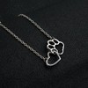ShiQiao Spl Dog Pet Memorial Gifts for Women Paw Print