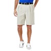 Haggar mens Cool 18 Pleat Front Expandable Waist Casual Shorts,