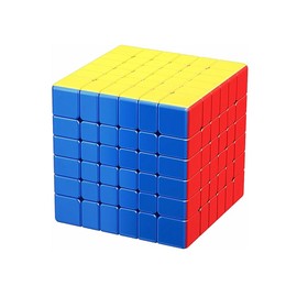 XMDCuber Moyu Meilong 6M V2 Magnetic Speed Cube 6 x 6 - Stickerless 61 mm Magic Cube with 144 Magnets (Latest Version)