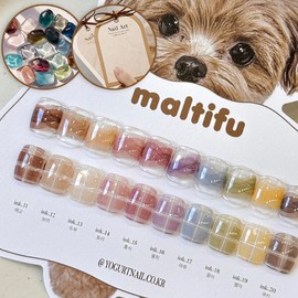 Yogurt Gel Maltipoo 10 Piece Set Ink Gel Art Liquid / 요거트젤 말티푸 10종 세트 잉크젤 아트리퀴드