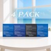 Hybrid & Company Men's 4 Pcs Bavarian Aqua Broadway Blue