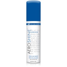 TRIDESIGN Aeroshine Styling Product - Premium Hair Gloss Spray for All Hair Types, Versatile Shine Spray for Men and Women, Strong Hold Finish, Travel Size, Perfect for Any Hairstyle - 3 Fl Oz
