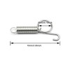 4 Pack Cage Door Spring Latch Hook Metal Finger Spring