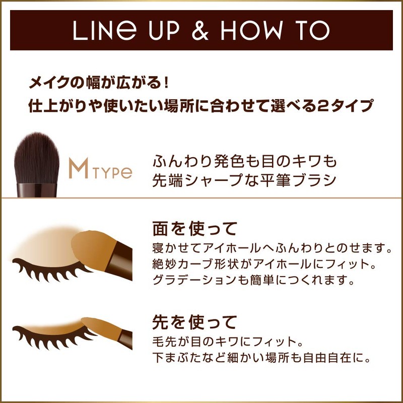 Excel Eye Shadow Brush, M, Makeup Brush, 1 Piece