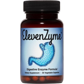 ElevenZyme - Natural Digestive Enzyme Supplement - Non-GMO, Vegan