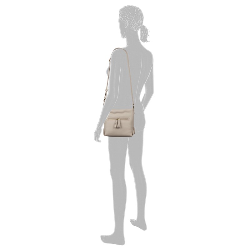 Gabor Women's Anthina Shoulder Bag, White, 004088