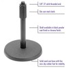 OnStage DS7200B Adjustable-Height Desktop Microphone Stand – Black - 2