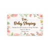 GEEKBEAR Shh Baby Sleeping Door Sign - Acrylic, Unique, Durable