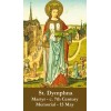 St. Dymphna, Patron Saint of depression and anxiety, Prayer Card,