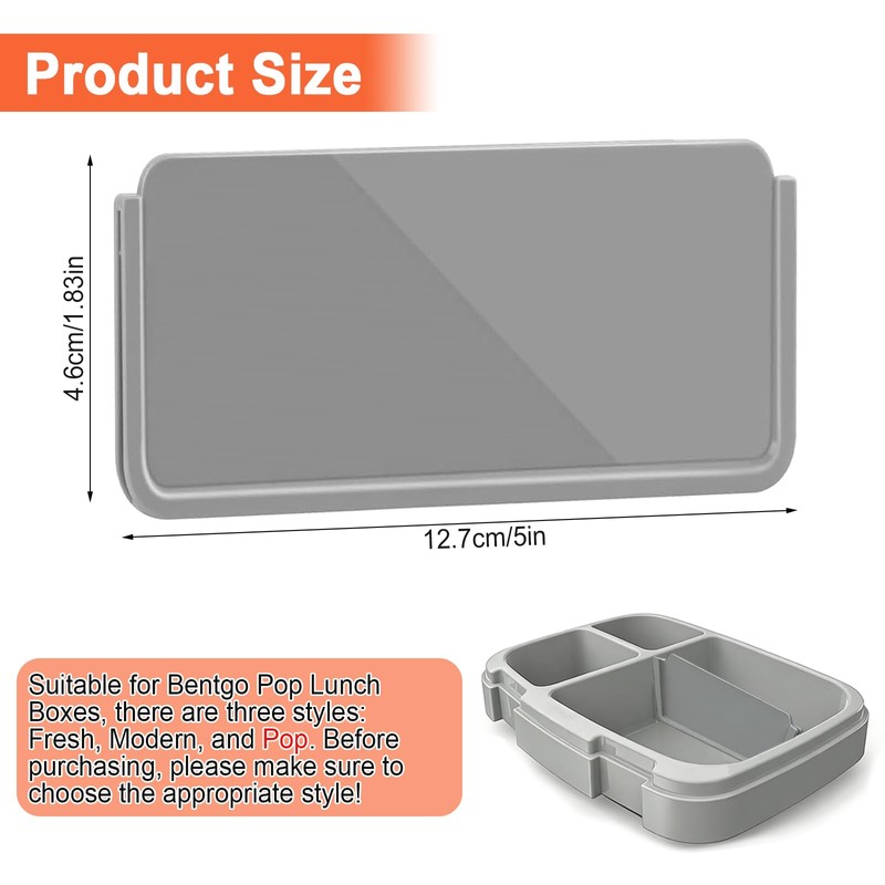3Pcs Lunch Box Insert Divider Compatible with Bentgo Modern, Divider