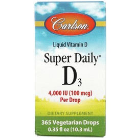 Super Daily D3 100 mcg (4000 IU) 0.35 fl oz (10.3 ml) / 슈퍼 데일리 D3 100 mcg (4000 IU) 0.35 fl oz (10.3 ml)