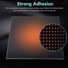 Tempered Glass Print Bed 184x184x4mm Microporous Coating 3D Printer Build