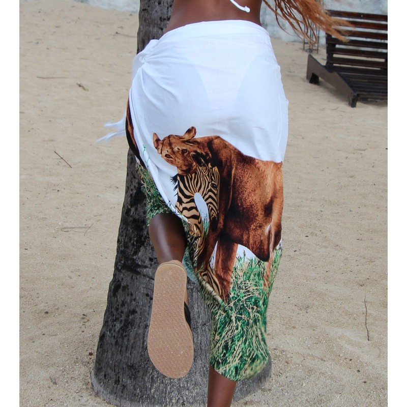 EB-CON Pareo Sarong Beach Wrap Skirt Beach Towel Bikini Cover