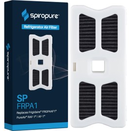 SpiroPure SP-FRPA1 Refrigerator Pure Air Filter Compatible Replacement for Frigidaire FRGPAAF1 PureAir AF-1 RAF-1 Air Filter (1 Pack)
